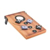 Double-Sided Bean Bag Toss and Tic-Tac-Toe Game Set