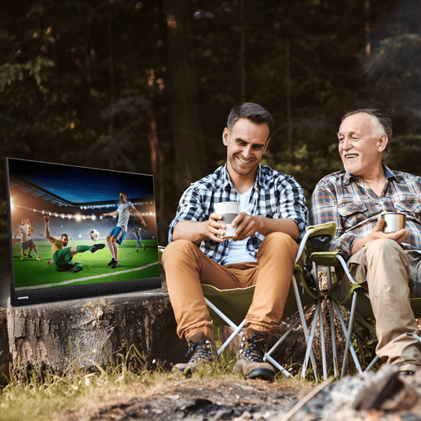32-inch Portable TV with Google TV by Schneider
