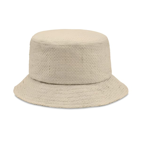 Luxury Paper Straw Bucket Hat by BILGOLA