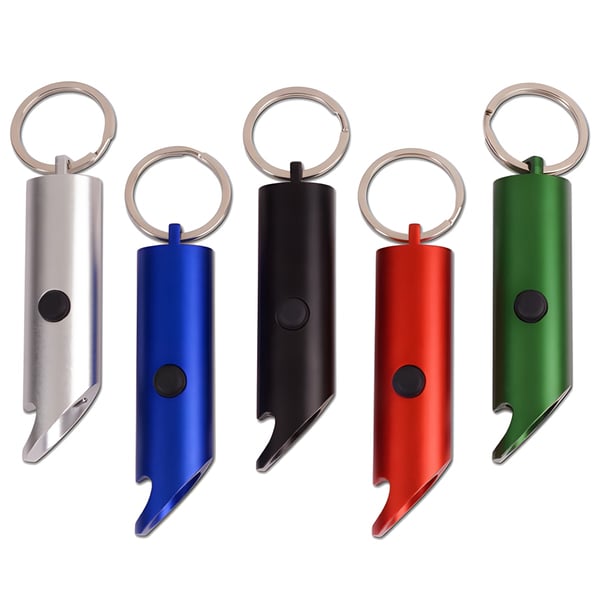 Key Holder with Bottle Opener and ID Tag