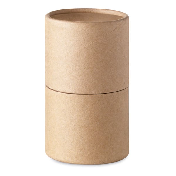 30 Eco-Friendly Wax Crayons in Recycled Paper Tube