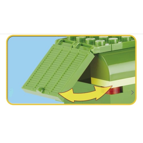 משחק בנייה יצירתי - קומביין חקלאי מרהיב