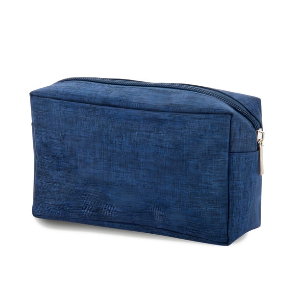 Lawrence Makeup and Beauty Accessory Bag in Melange Fabric