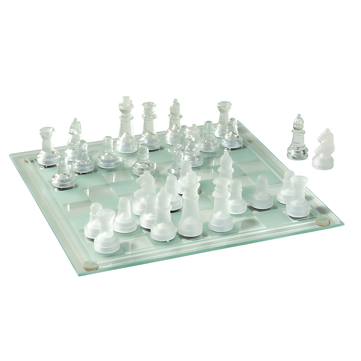 סט שחמט זכוכית מעוצב ומרהיב