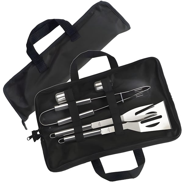 Ultimate BBQ Tool Set - 5 Pieces with Carry Case