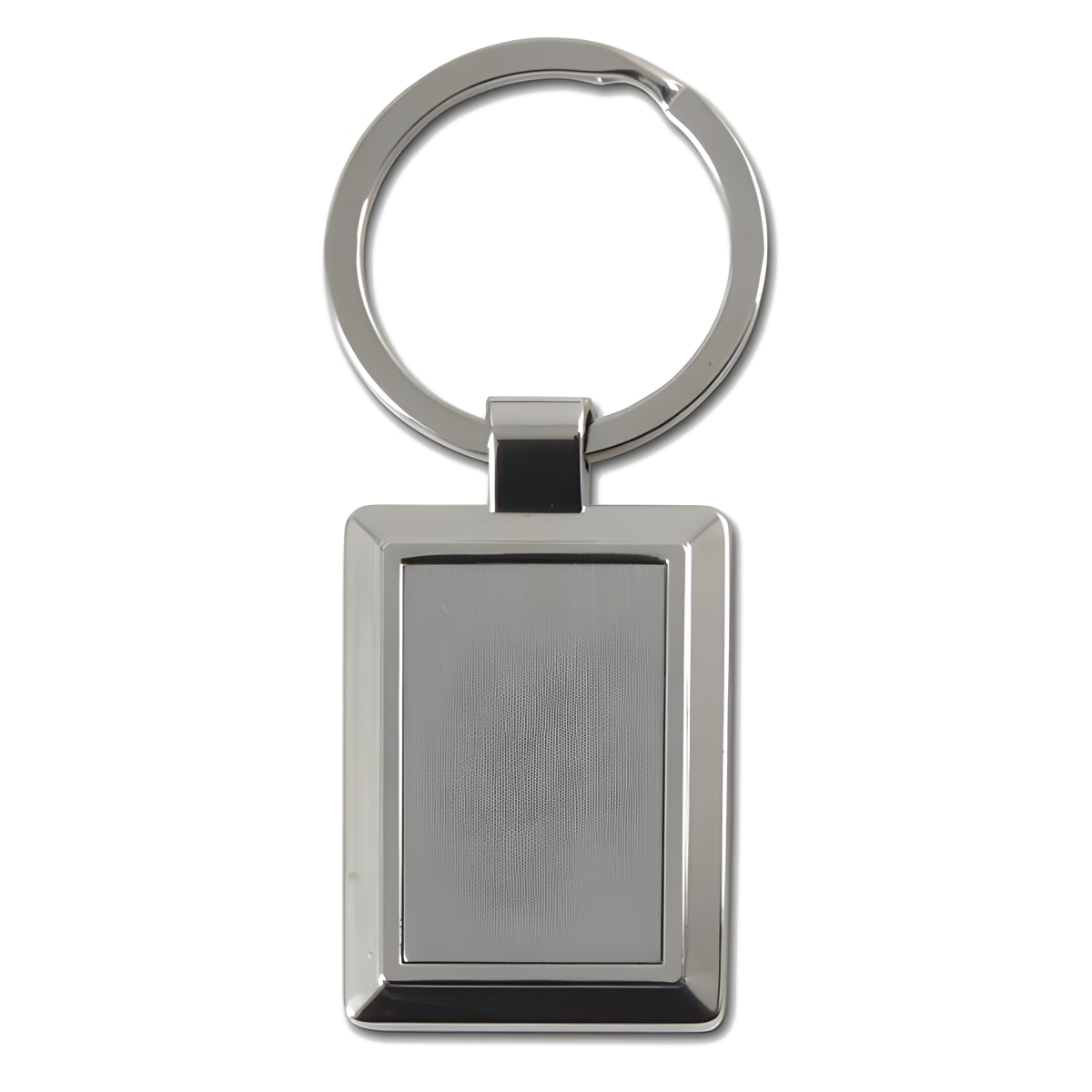 מחזיק מפתחות מתכת מרובע באריזת מתנה