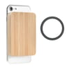 Eco-Friendly Magnetic Bamboo Wireless Charger & Power Bank