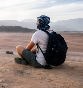 צעיף כאפיה גדול רב-שימושי ליוניסקס