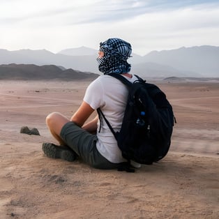 צעיף כאפיה גדול רב-שימושי ליוניסקס