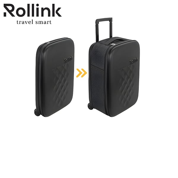 המזוודה המתקפלת הדקה בעולם - Rollink FLEX EARTH 21''