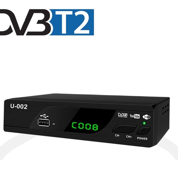 ממיר דיגיטלי DVB-T2 איכותי לצפייה חדה