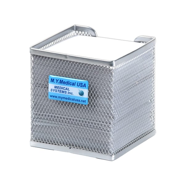 Metal Mesh Desk Organizer with Memo Papers - Perfect Gift