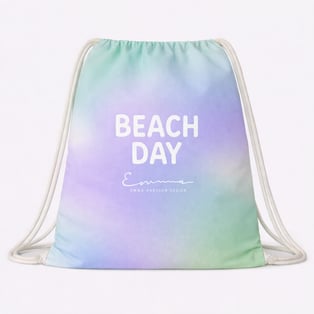 תיק שרוך איכותי מבד סופטי עם הדפסה צבעונית בעיצוב אישי