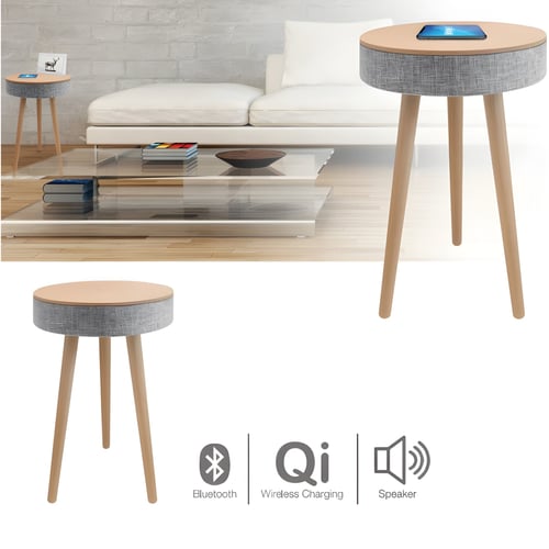 שולחן יוקרתי עם רמקול בלוטות' והטענה אלחוטית מבית PURE ACOUSTICS