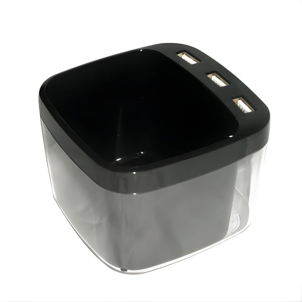 Multi-Purpose USB Hub with Integrated Organizer