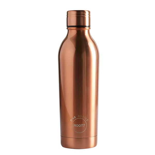Reusable Shiny Bottle with Double-Wall Insulation