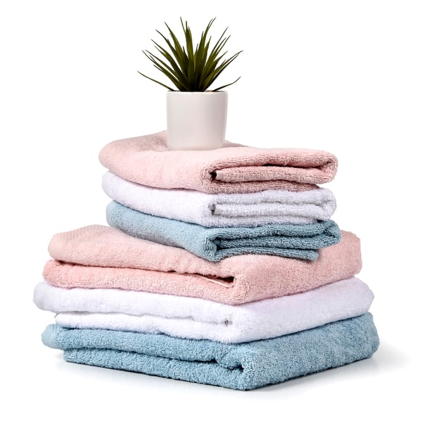 White PIPPA Towel 50X90 by FOXHOME