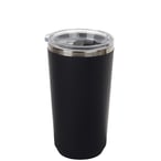 ספל תרמי עשוי נירוסטה עם ציפוי פלסטי חיצוני - 500 מ"ל