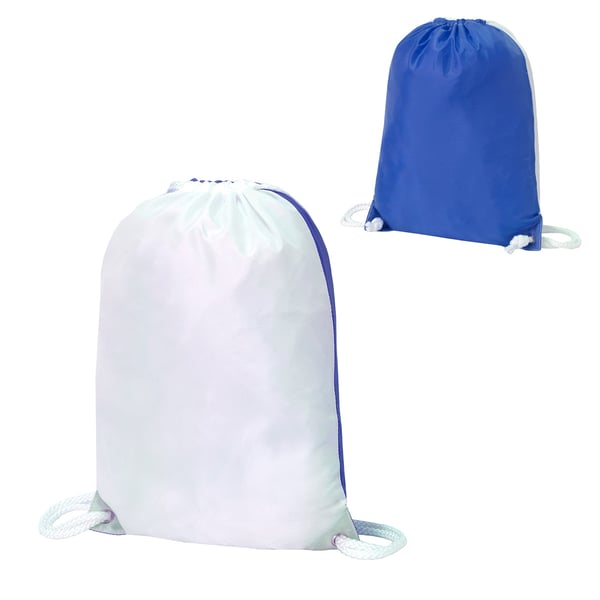 Waterproof Contrast Drawstring Backpack with Strong Straps