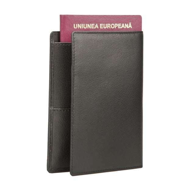 Premium Napa Leather Passport Cover with Slots