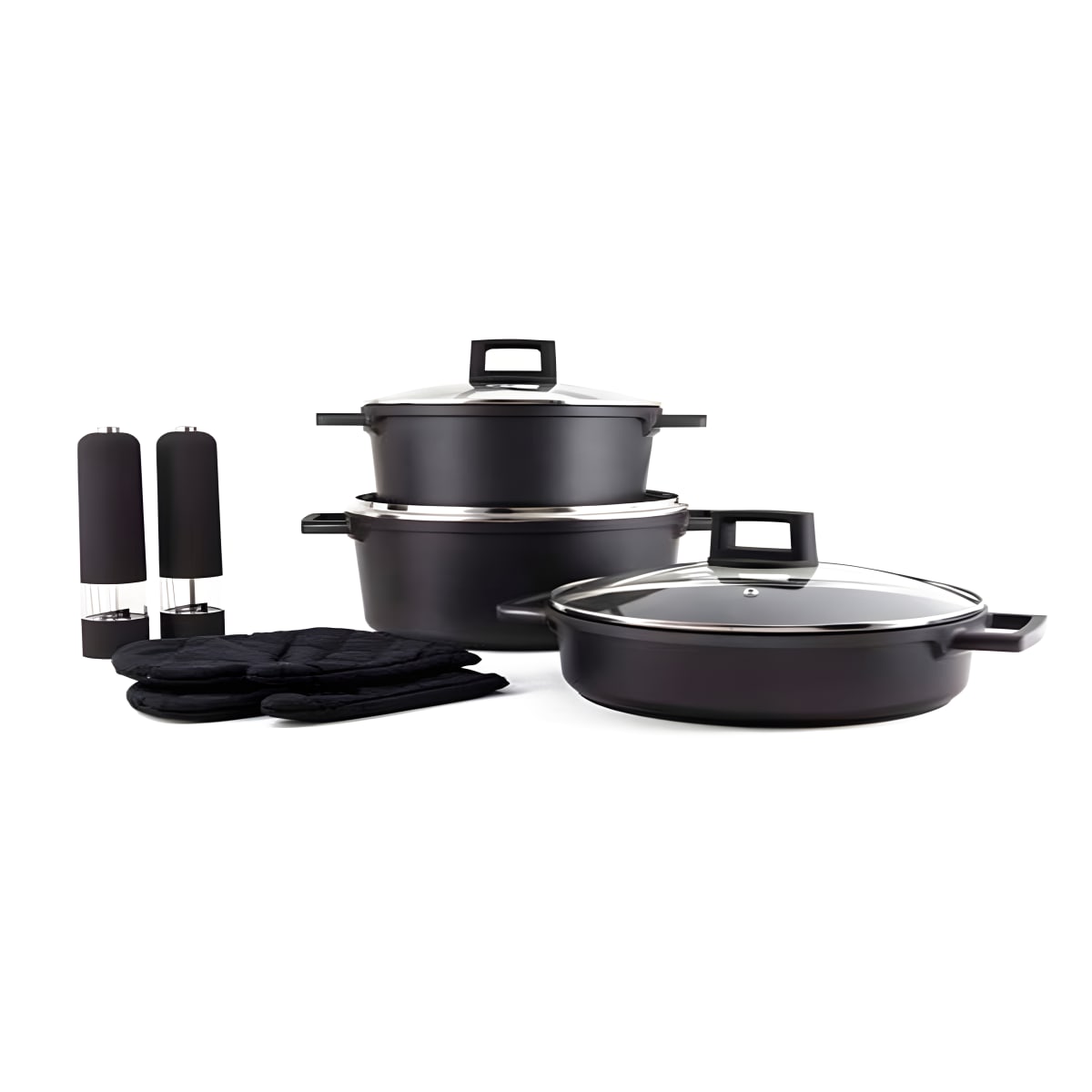 סט סירי שף נאמן - 8 חלקים איכותיים