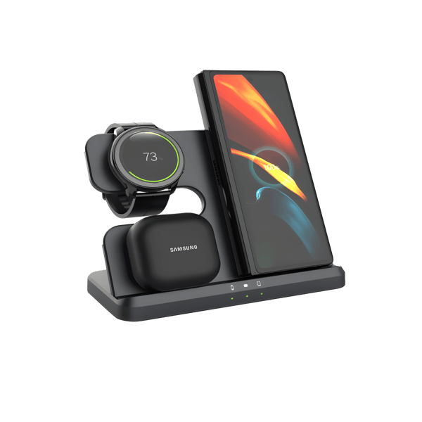 Fast Wireless Charger 15W 3-in-1 for Samsung by Miracase