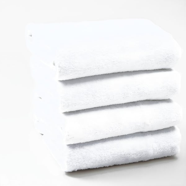 Luxurious Soft White Bath Towels