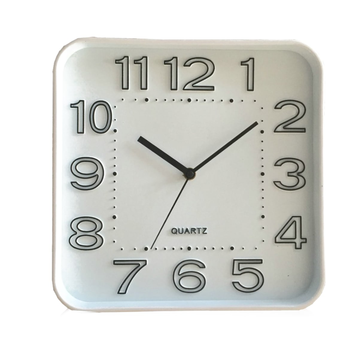 שעון קיר מרובע שקט - מתנה עסקית מוערכת