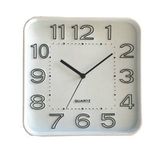 שעון קיר מרובע שקט - מתנה עסקית מוערכת