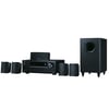 Home Theater System with Surround Sound Speakers and Subwoofer