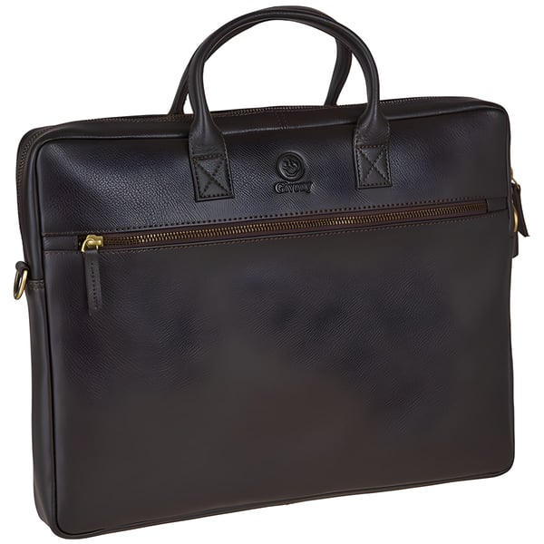 תיק עור פרימיום למחשב נייד עד 15.6 אינץ' מבית גבעוני