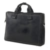 Padded Business Laptop Bag Napa Leather with Strap
