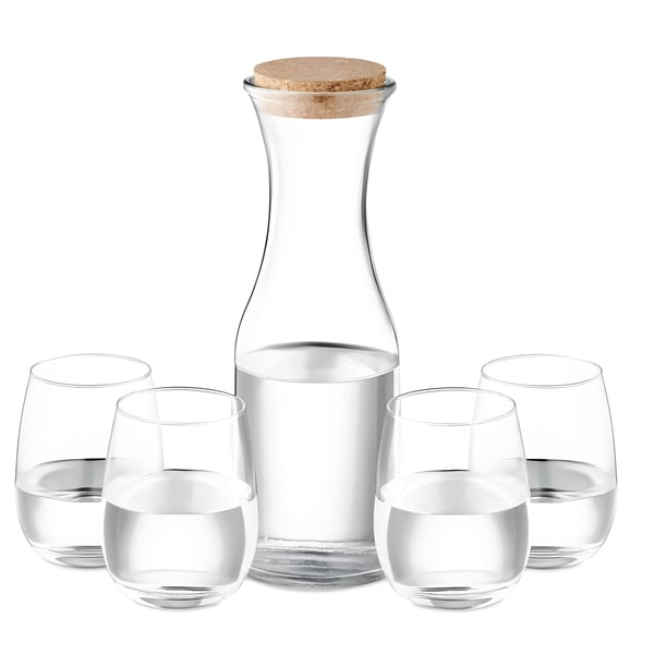 PICCADILLY Recycled Glass Drinkware Set