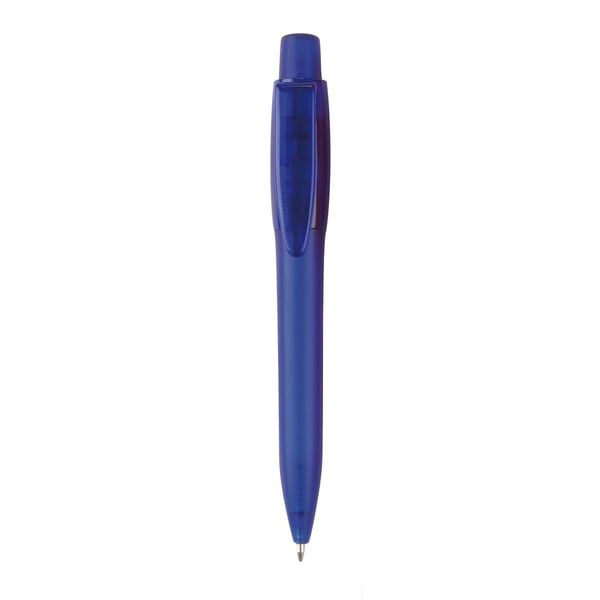 Onyx Frost Ballpoint Pen with Click Mechanism and Parker-Style Refill