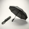 מטריה מתקפלת אוטומטית 23 אינץ 10 פאות עם ידית שאקל - מתנה עסקית איכותית ומרשימה