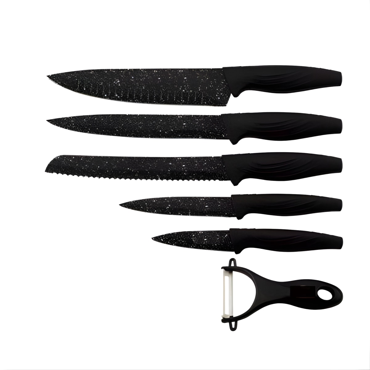 סט סכינים איכותי - 6 חלקים לבישול מקצועי