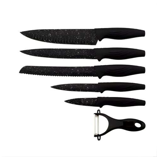סט סכינים איכותי - 6 חלקים לבישול מקצועי