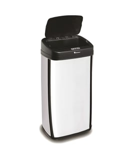 פח אשפה חכם נירוסטה SE-503 עם חיישן תנועה