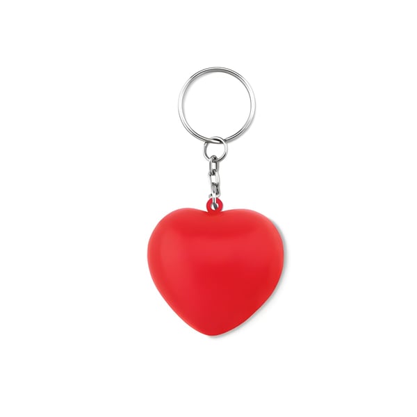 LOVY Heart-Shaped Keychain Charm