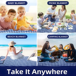 שמיכת פיקניק מעוצבת רב-שימושי