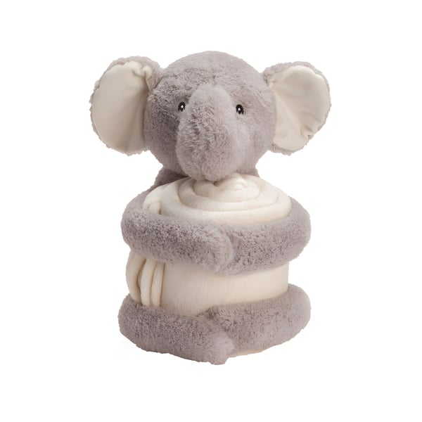 Winter-Clad Elephant Figurine