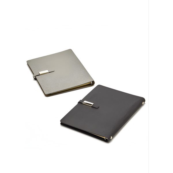 Premium A5 Business Notebook - Synthetic Leather with Magnetic Closure