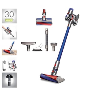 שואב אבק אלחוטי עוצמתי Dyson V7 Fluffy עם קיט אביזרים