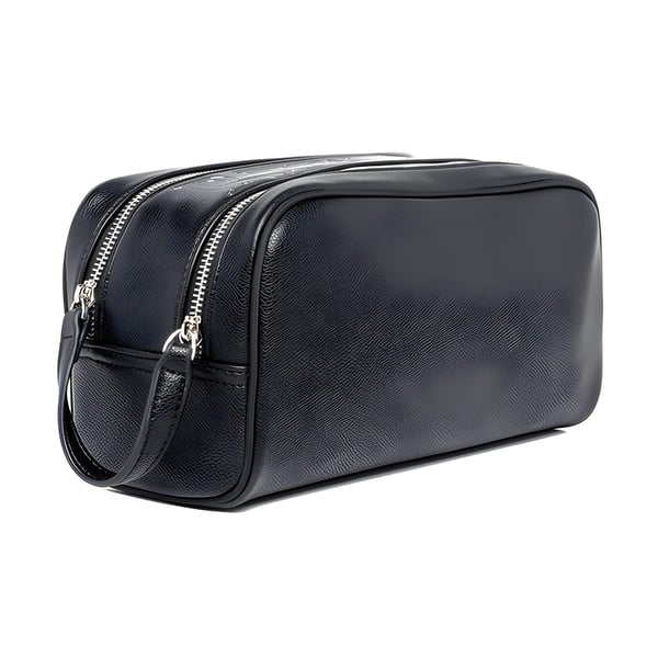 Luxury Black REPLAY Toiletry Bag