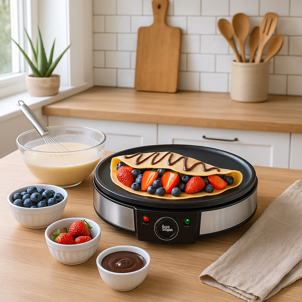 מחבת חשמלית רב תכליתית ANYPAN להכנת מנות מגוונות