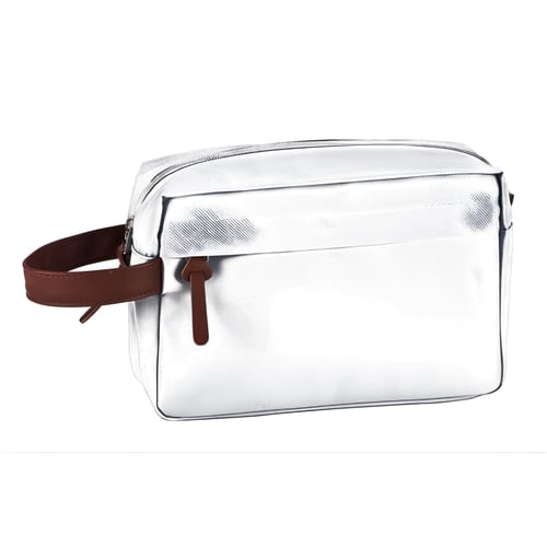 תיק כלי רחצה מקצועי עשוי קורדורה בצבע אפור