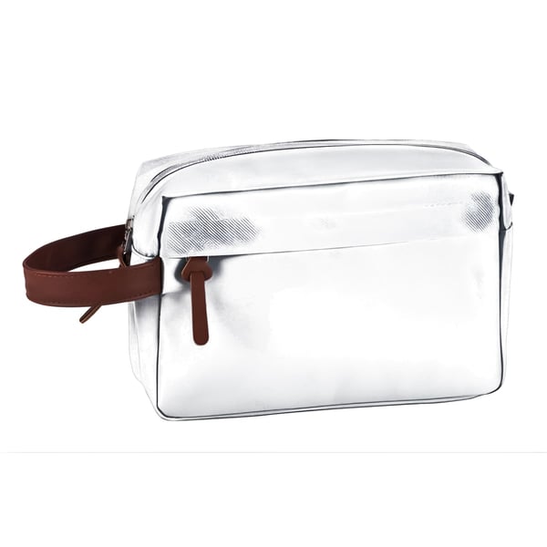 Professional Gray Toiletry Bag Made of Cordura