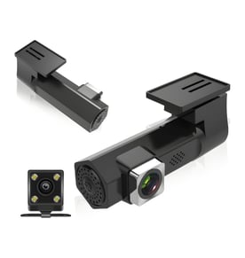 קיט מצלמות רכב קדמית ואחורית בטכנולוגיית WIFI
