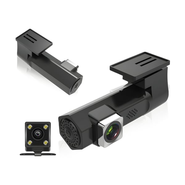 קיט מצלמות רכב קדמית ואחורית בטכנולוגיית WIFI