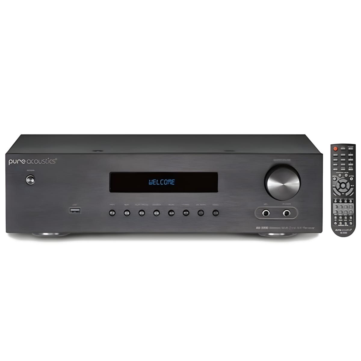 רסיבר בלוטוס' 5.1 עם 2 אזורים והספק 250W וכניסת מיקרופון